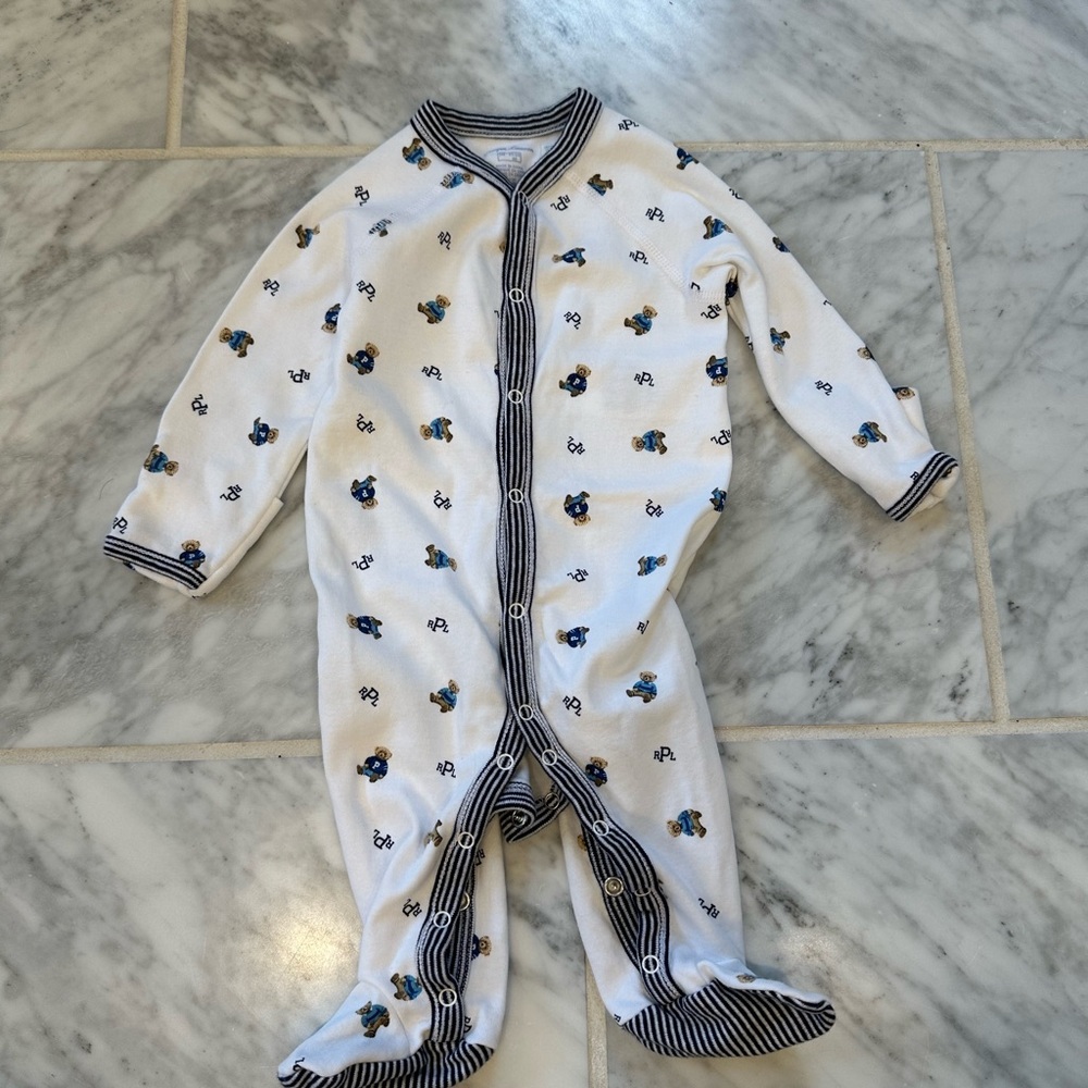 Polo Ralph Lauren Polo Bear Footie
